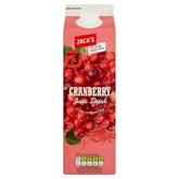 Jack's Cranberry Juice Drink from Concentrate 1 Litre (Case of 6)  Adomoo